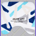 Коврик для ванной комнаты (под унитаз). Enjoy life.