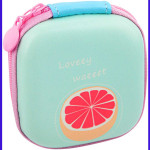 Чехол-сумочка дизайнерский для AirPods / AirPods Pro. Грейпфрукт.